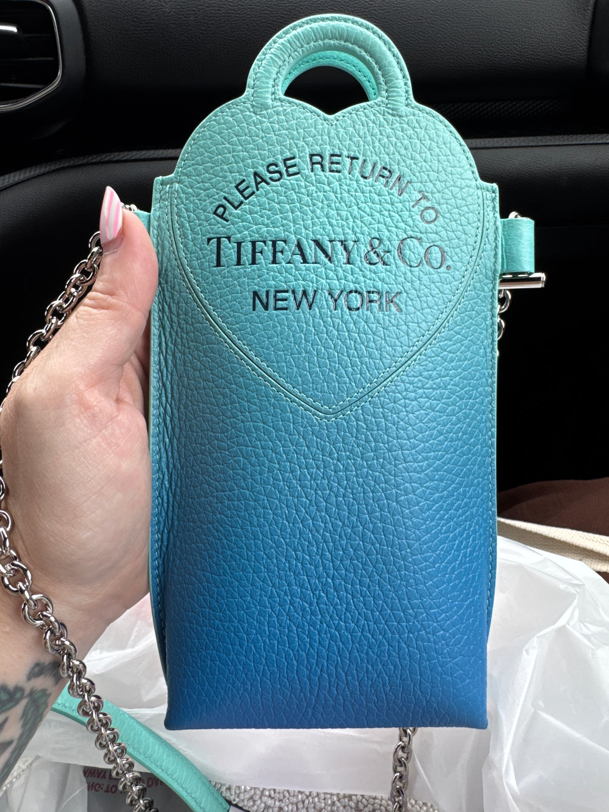 Tiffany & Co. Return to Tiffany Mini Shopping Tote Bag – Tiffany Blue