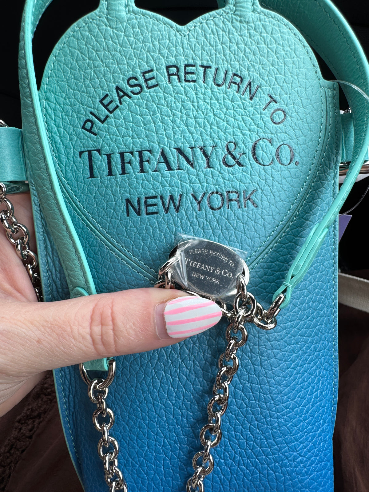 Tiffany & Co. Return to Tiffany Mini Shopping Tote Bag – Tiffany Blue