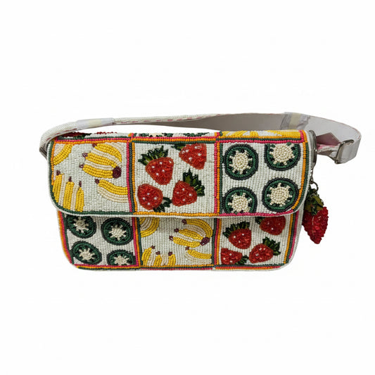 Fruit Salad Beaded Crossbody Bag 🍓🍌🥝