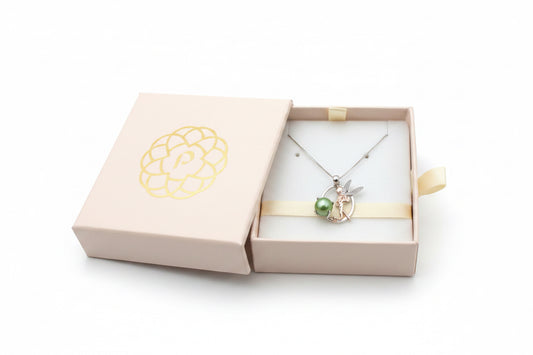 Italian S925 Sterling Silver Fairy Pearl Necklace