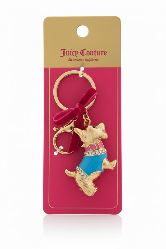 Juicy Couture Western Cowgirl Boot Keychain & Bag Charm